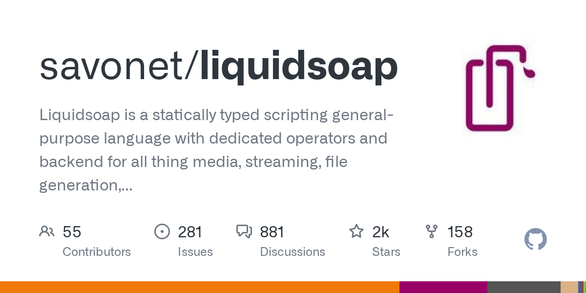 Liquidsoap .liq scripting engine